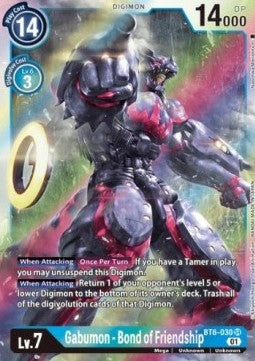Gabumon - Bond of Friendship (BT6-030) (V.1) - Double Diamond (Super Rare) [BT-06-BT6-030]