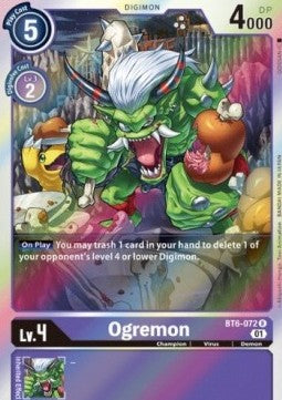 Ogremon (BT6-072) - Double Diamond (Rare) [BT-06-BT6-072]