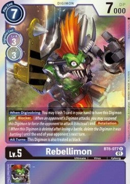 Rebellimon (BT6-077) - Double Diamond (Rare) [BT-06-BT6-077]