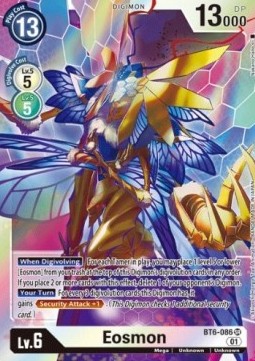 Eosmon (BT6-086) (V.1) - Double Diamond (Super Rare) [BT-06-BT6-086]