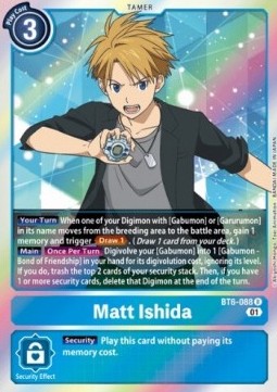 Matt Ishida (BT6-088) - Double Diamond (Rare) [BT-06-BT6-088]