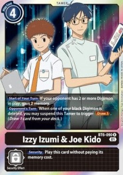 Izzy Izumi & Joe Kido (BT6-090) - Double Diamond (Rare) [BT-06-BT6-090]