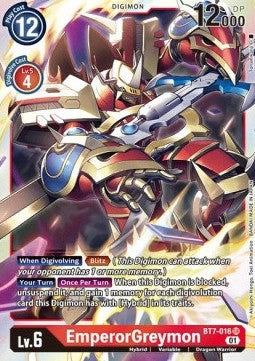 EmperorGreymon (BT7-016) (V.1) - Next Adventure (Super Rare) [BT-07-BT7-016]