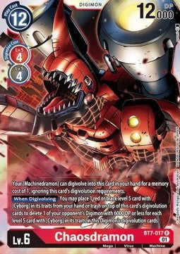 Chaosdramon (BT7-017) - Next Adventure (Rare) [BT-07-BT7-017]