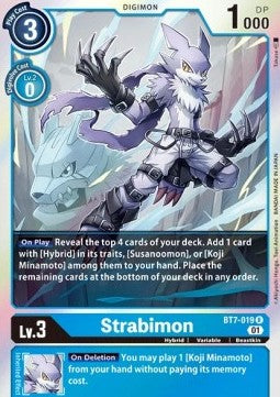 Strabimon (BT7-019) (V.1) - Next Adventure (Rare) [BT-07-BT7-019]