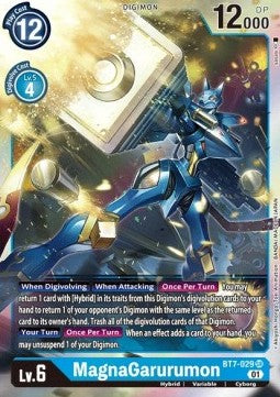 MagnaGarurumon (BT7-029) (V.1) - Next Adventure (Super Rare) [BT-07-BT7-029]