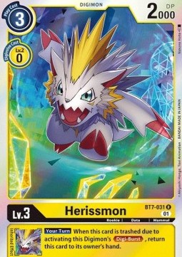 Herissmon (BT7-031) (V.1) - Next Adventure (Rare) [BT-07-BT7-031]