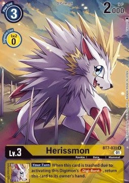 Herissmon (BT7-031) (V.2) - Next Adventure (Alternative Art) [BT-07-BT7-031]