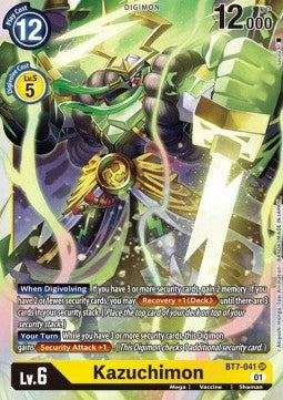 Kazuchimon (BT7-041) (V.1) - Next Adventure (Super Rare) [BT-07-BT7-041]
