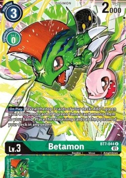 Betamon (BT7-044) (V.2) - Next Adventure (Alternative Art) [BT-07-BT7-044]