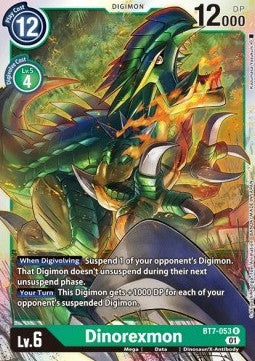 Dinorexmon (BT7-053) - Next Adventure (Rare) [BT-07-BT7-053]