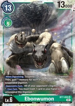 Ebonwumon (BT7-055) - Next Adventure (Super Rare) [BT-07-BT7-055]