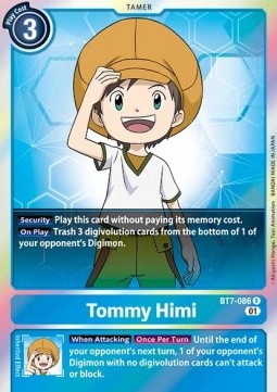 Tommy Himi (BT7-086) - Next Adventure (Rare) [BT-07-BT7-086]