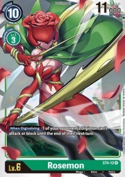 Rosemon (ST4-12) - Starter Deck: Giga Green (Rare) [ST-4-ST4-12]