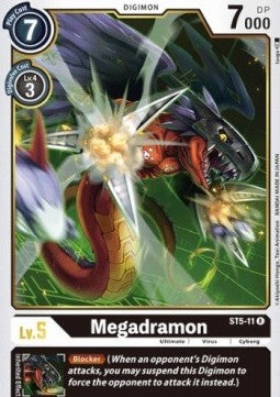 Megadramon (ST5-11) - Starter Deck: Machine Black (Rare) [ST-5-ST5-11]