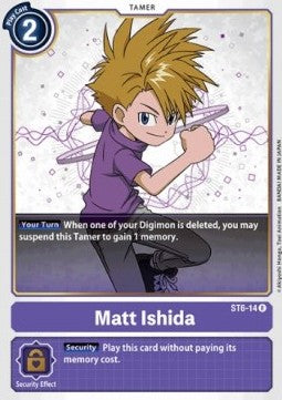 Matt Ishida (ST6-14) - Starter Deck: Venomous Violet (Rare) [ST-6-ST6-14]