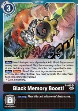 Black Memory Boost! (P-039) (V.1) - Promos (Promo) [P-P-039]