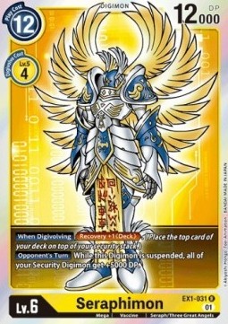 Seraphimon (EX1-031) - Classic Collection (Rare) [EX-01-EX1-031]