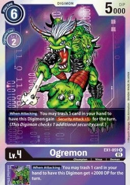 Ogremon (EX1-059) (V.1) - Classic Collection (Rare) [EX-01-EX1-059]