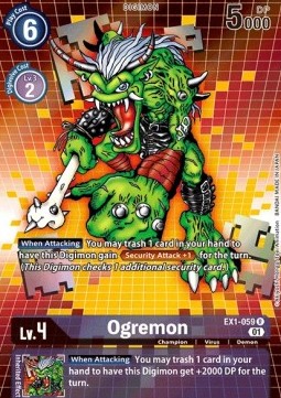Ogremon (EX1-059) (V.2) - Classic Collection (Alternative Art) [EX-01-EX1-059]