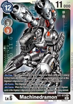 Machinedramon (EX1-073) (V.1) - Classic Collection (Secret Rare) [EX-01-EX1-073]