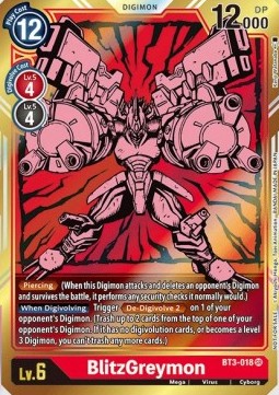 BlitzGreymon (BT3-018) - Promos: Release Special Booster v1.5 (Alternative Art) [SR1.5P-BT3-018]
