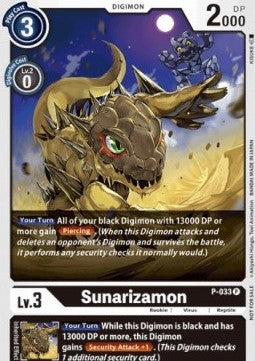 Sunarizamon (P-033) - Promos (Promo) [P-P-033]