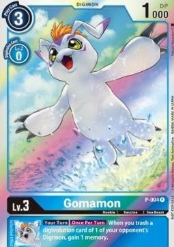 Gomamon (P-004) (V.1) - Promos (Promo) [P-P-004]