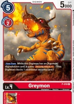 Greymon (P-010) - Promos (Promo) [P-P-010]
