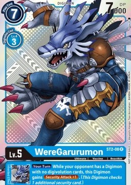 WereGarurumon (ST2-08) - Official Tournament Pack Events (Rare) [OTPE-ST2-08]