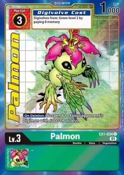 Palmon (EX1-034) (V.2) - Classic Collection (Alternative Art) [EX-01-EX1-034]