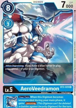 AeroVeedramon (BT2-028) - Promos: Battle Of Omni (Alternative Art) [BT-05P-BT2-028]