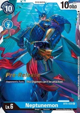 Neptunemon (BT5-030) - Promos: Battle Of Omni (Uncommon) [BT-05P-BT5-030]