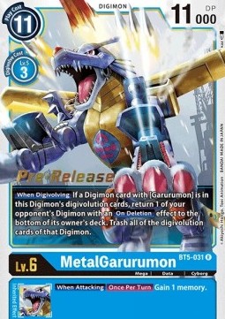 MetalGarurumon (BT5-031) - Promos: Battle Of Omni (Rare) [BT-05P-BT5-031]