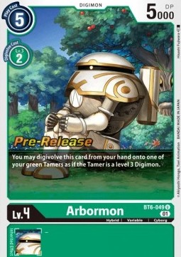 Arbormon (BT6-049) - Promos: Double Diamond (Uncommon) [BT-06P-BT6-049]