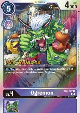 Ogremon (BT6-072) - Promos: Double Diamond (Rare) [BT-06P-BT6-072]