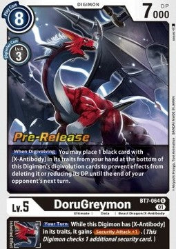 DoruGreymon (BT7-064) - Promos: Next Adventure (Uncommon) [BT-07P-BT7-064]