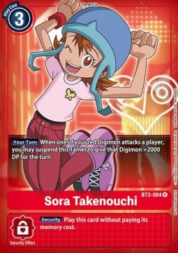 Sora Takenouchi (BT2-084) - Official Tournament Pack Events (Alternative Art) [OTPE-BT2-084]