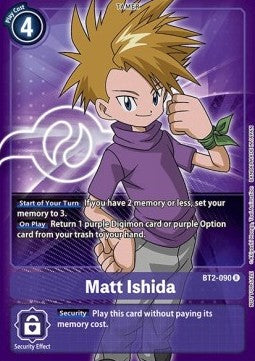 Matt Ishida (BT2-090) - Official Tournament Pack Events (Alternative Art) [OTPE-BT2-090]