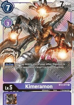 Kimeramon (BT2-077) - Official Tournament Pack Events (Alternative Art) [OTPE-BT2-077]