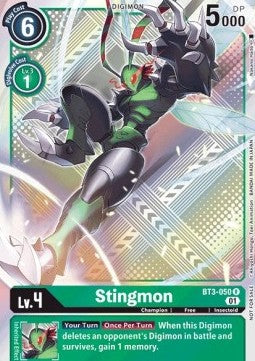 Stingmon (BT3-050) (V.1) - Official Tournament Pack Events (Alternative Art) [OTPE-BT3-050]