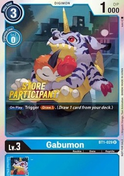 Gabumon (BT1-029) (V.1) - Store Championships Promos (Alternative Art) [SCP-BT1-029]