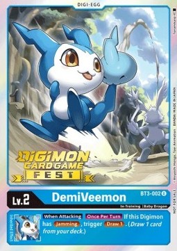 DemiVeemon (BT3-002) - Digimon Card Game Fest (Uncommon) [DCGF-BT3-002]