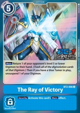 The Ray of Victory (BT2-096) - Special Tournament Promos (Uncommon) [STP-BT2-096]