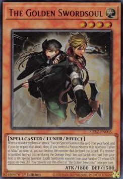 The Golden Swordsoul - Structure Deck: Albaz Strike (Ultra Rare) [SDAZ-003]
