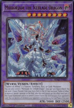 Mirrorjade the Iceblade Dragon - Structure Deck: Albaz Strike (Ultra Rare) [SDAZ-041]