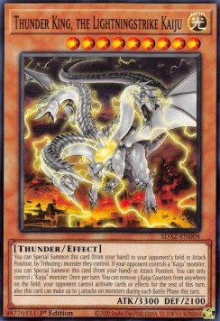 Thunder King, the Lightningstrike Kaiju - Structure Deck: Albaz Strike (Common) [SDAZ-008]