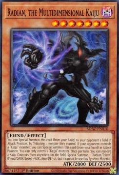 Radian, the Multidimensional Kaiju - Structure Deck: Albaz Strike (Common) [SDAZ-010]