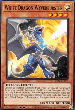 White Dragon Wyverburster - Structure Deck: Albaz Strike (Common) [SDAZ-012]