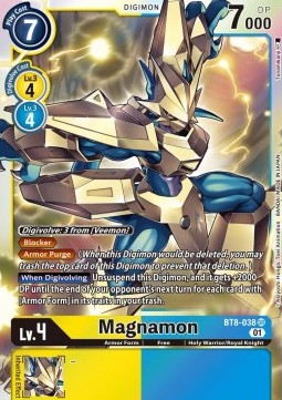 Magnamon (BT8-038) (V.1) - New Awakening (Super Rare) [BT-08-038]